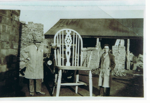 Chair made for the Furniture Exhibition 1934.